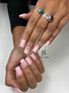 Capsule et gel rose